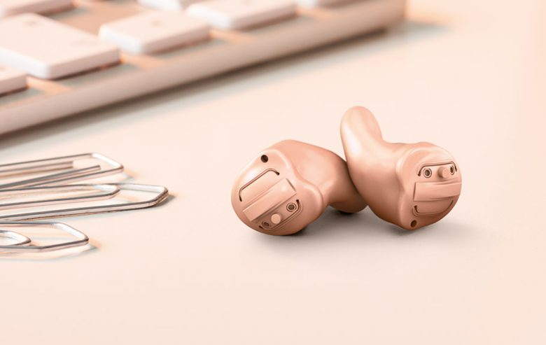 <p>The Bluetooth enabled in-the-ear hearing aids for best speech comprehension.</p>
